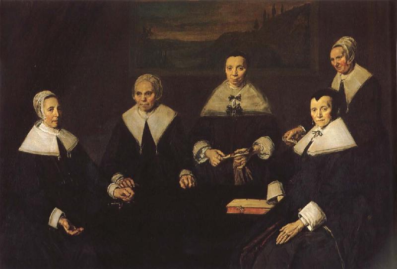 Frans Hals The women-s governing board for Haarlem workhouse Germany oil painting art